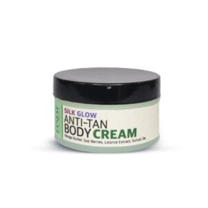 Silk glow anti tan body cream