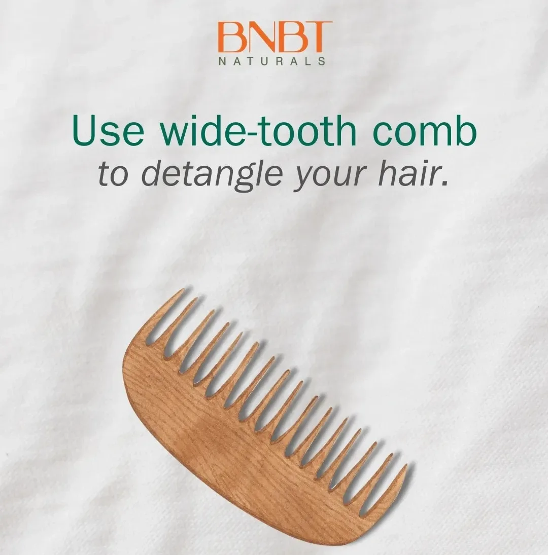 Wooden comb benefits for hair