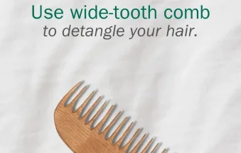 Wooden comb benefits for hair